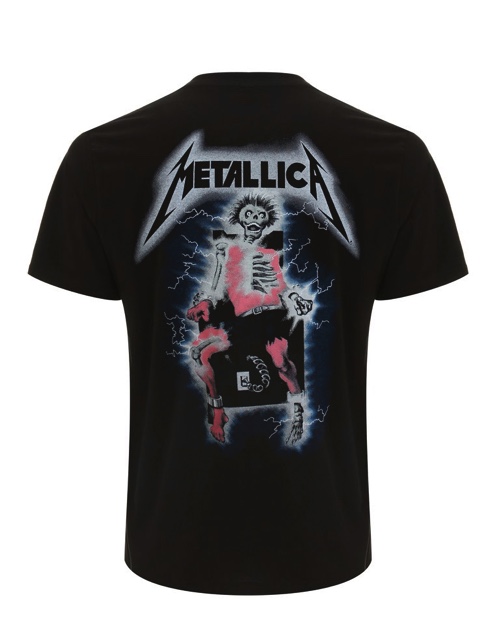 Metallica Ride The Lightning Black T-shirt - Probity Wholesale